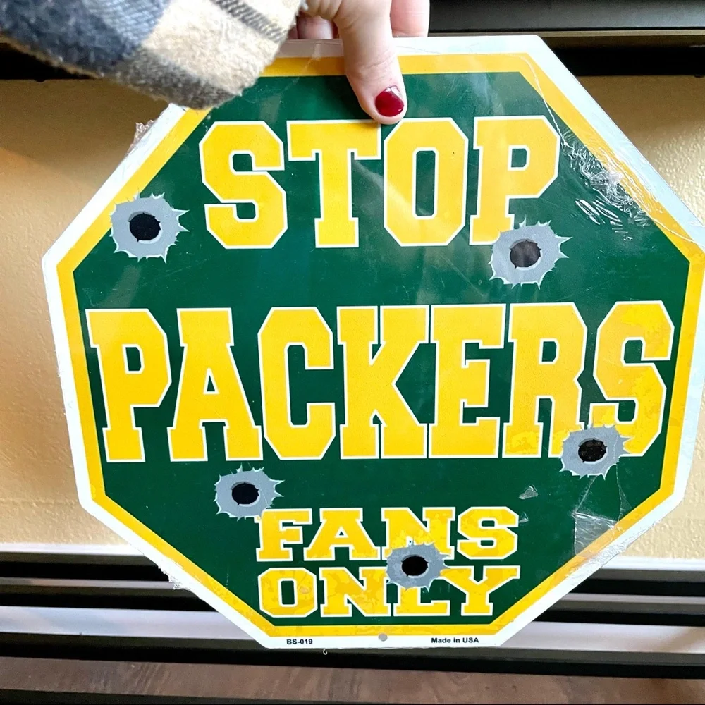 NEW Green Bay Packers Metal Sign